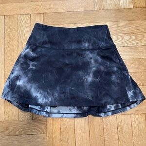 Baleaf Tie Dye Black and Gray Women's Skort